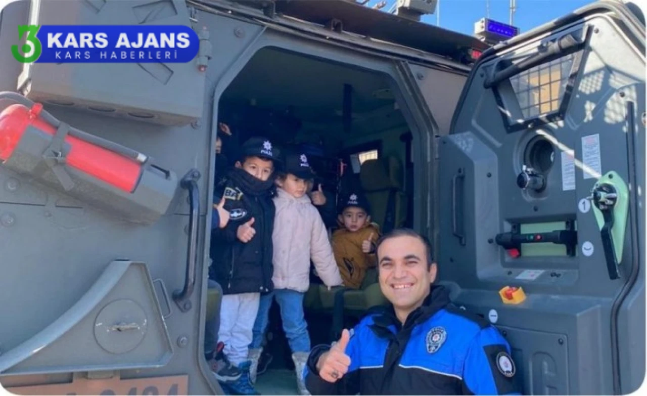 Kars 80. Yıl Cumhuriyet Anaokulu Minikleri, Önemli Bir Ziyarette Bulundu!