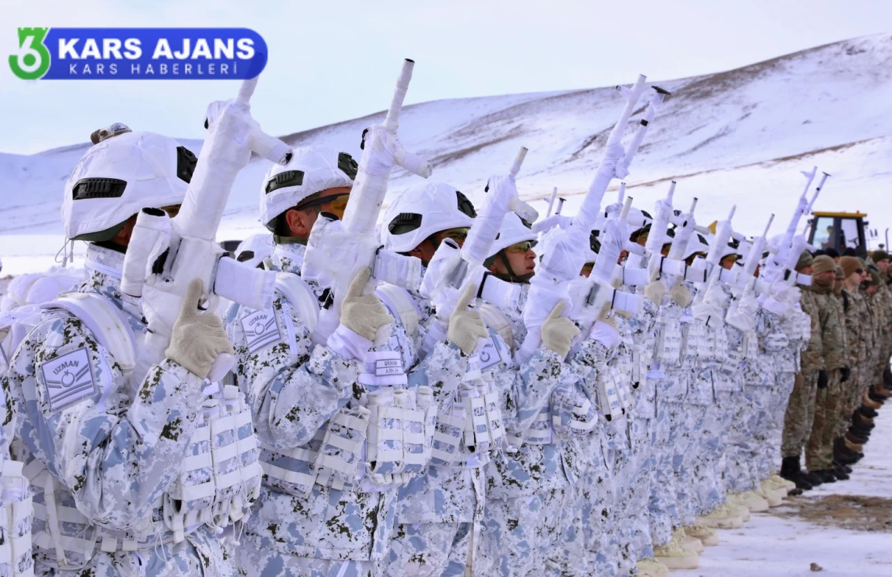 "Kars'ta Kış Tatbikatı-2025 Faaliyetleri Sürüyor"
