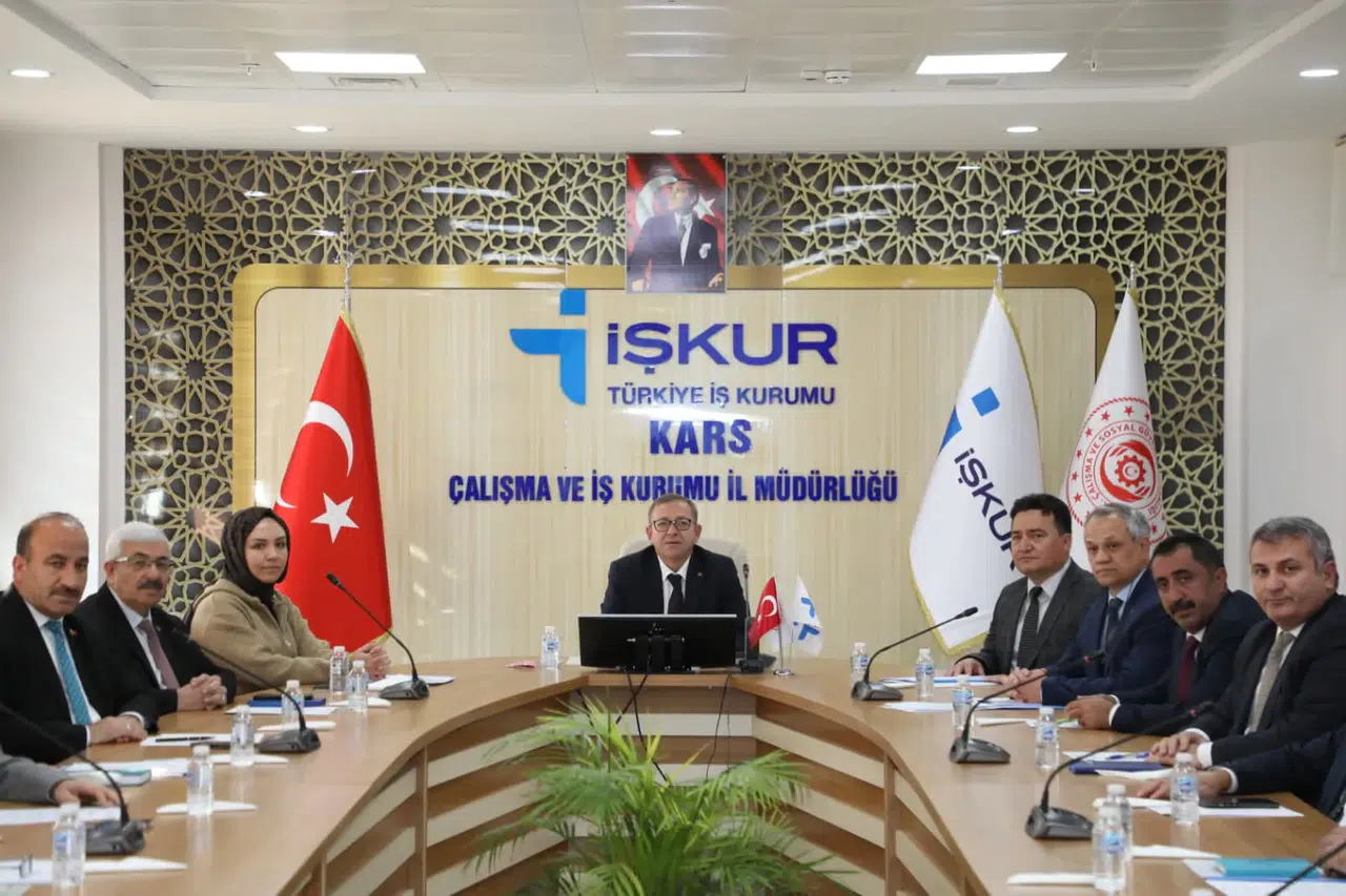 Kars'ta İstihdam ve Mesleki Eğitim Toplantısı Yapıldı