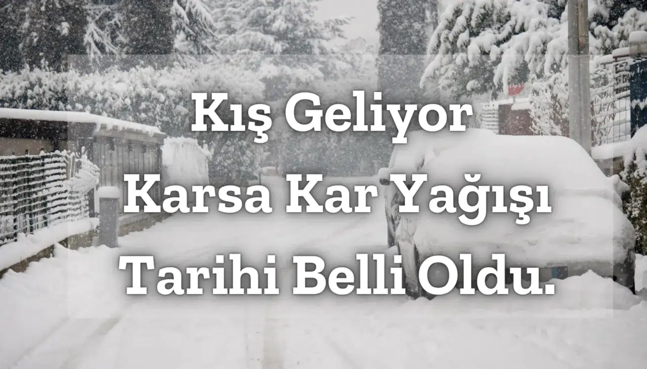 MGM’den Uyarı: Pazartesi 13 İlde Yoğun Kar Yağışı Bekleniyor