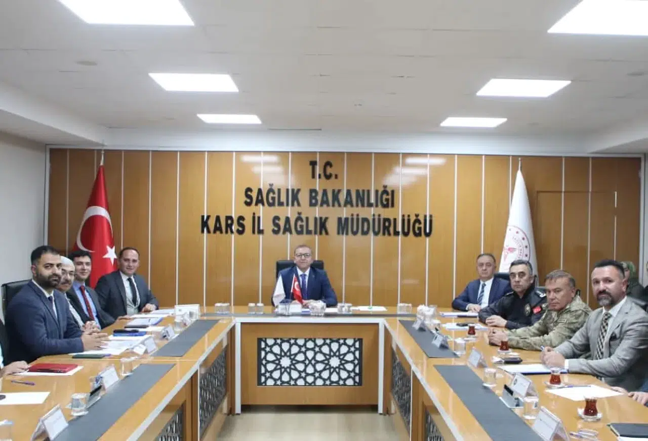 Kars'ta Bağımlılıklarla Mücadele İçin Koordinasyon Toplantısı Yapıldı
