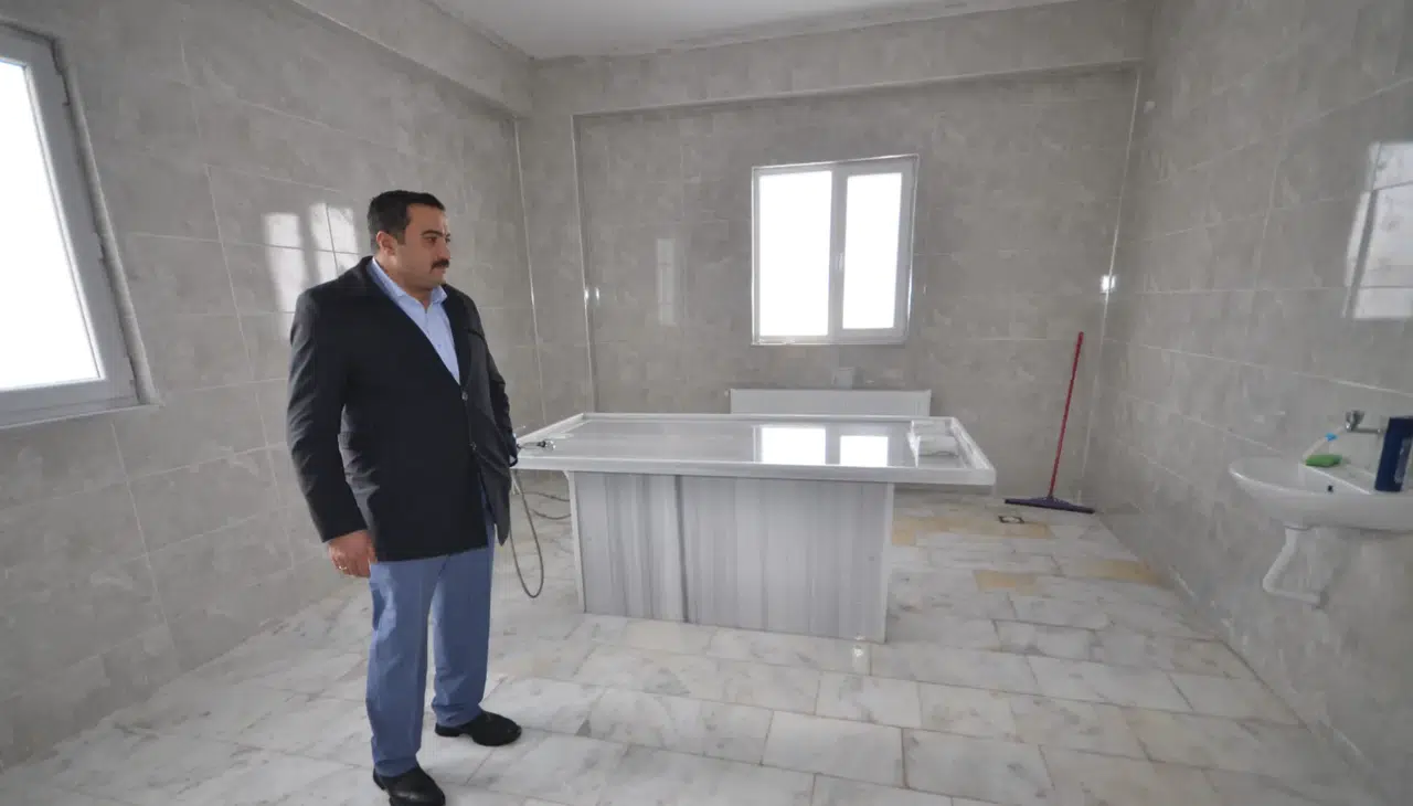 Sarıkamış’ta yeni morg ve gasilhane hizmete girerek kullanıma açıldı