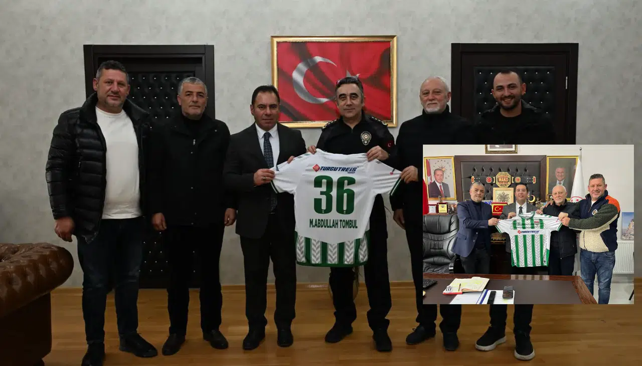 Kars 36 Spor Kulübü, İl Emniyet ve Gençlik Spor Müdürünü Ziyaret Etti