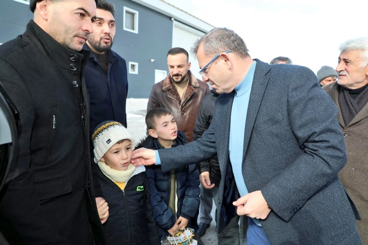 Kars Valisi Ziya Polat, Boğazköy Halkıyla Buluştu.