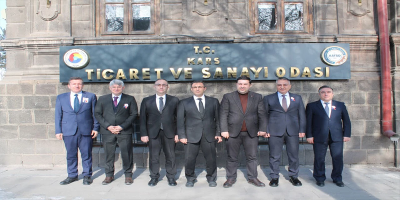 KARS TSO Başkanı, Vergi Dairesi Yetkililerini Ağırladı.