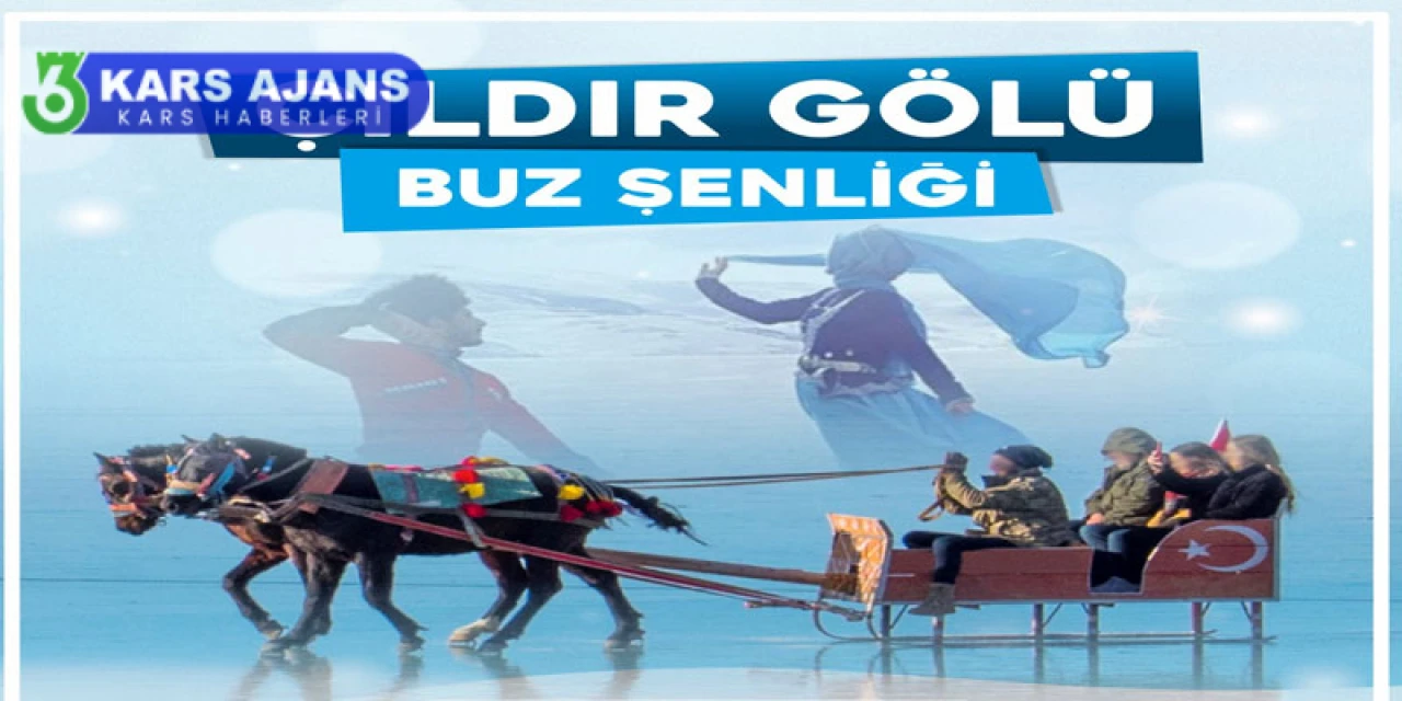 Çıldır Gölü'nde At Kızakları ve Buz Pateni Şöleni Başlıyor!