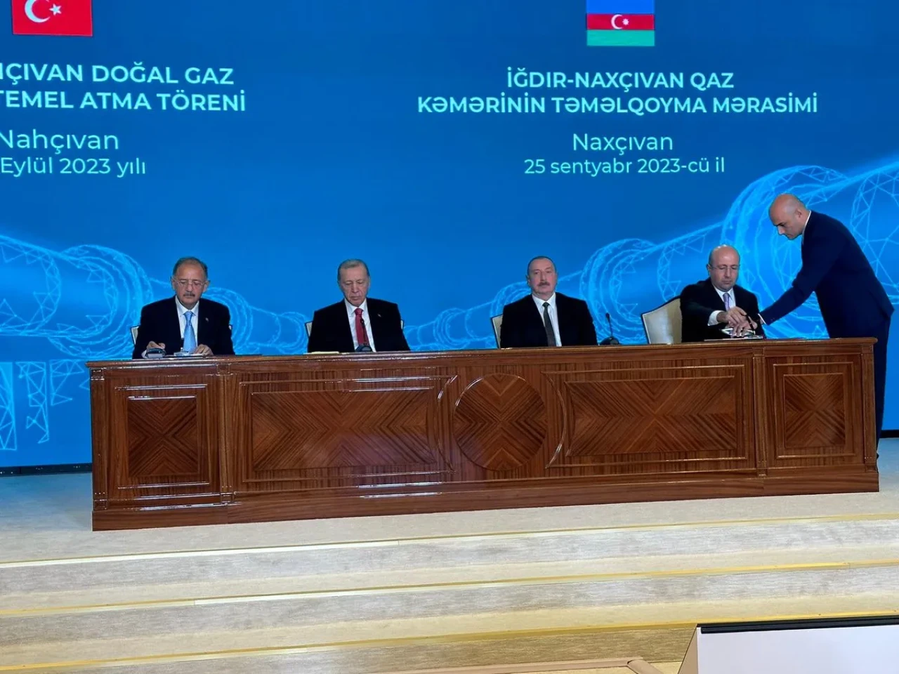 Iğdır-Nahçıvan Doğal Gaz Boru Hattı Resmen Hizmete Giriyor!