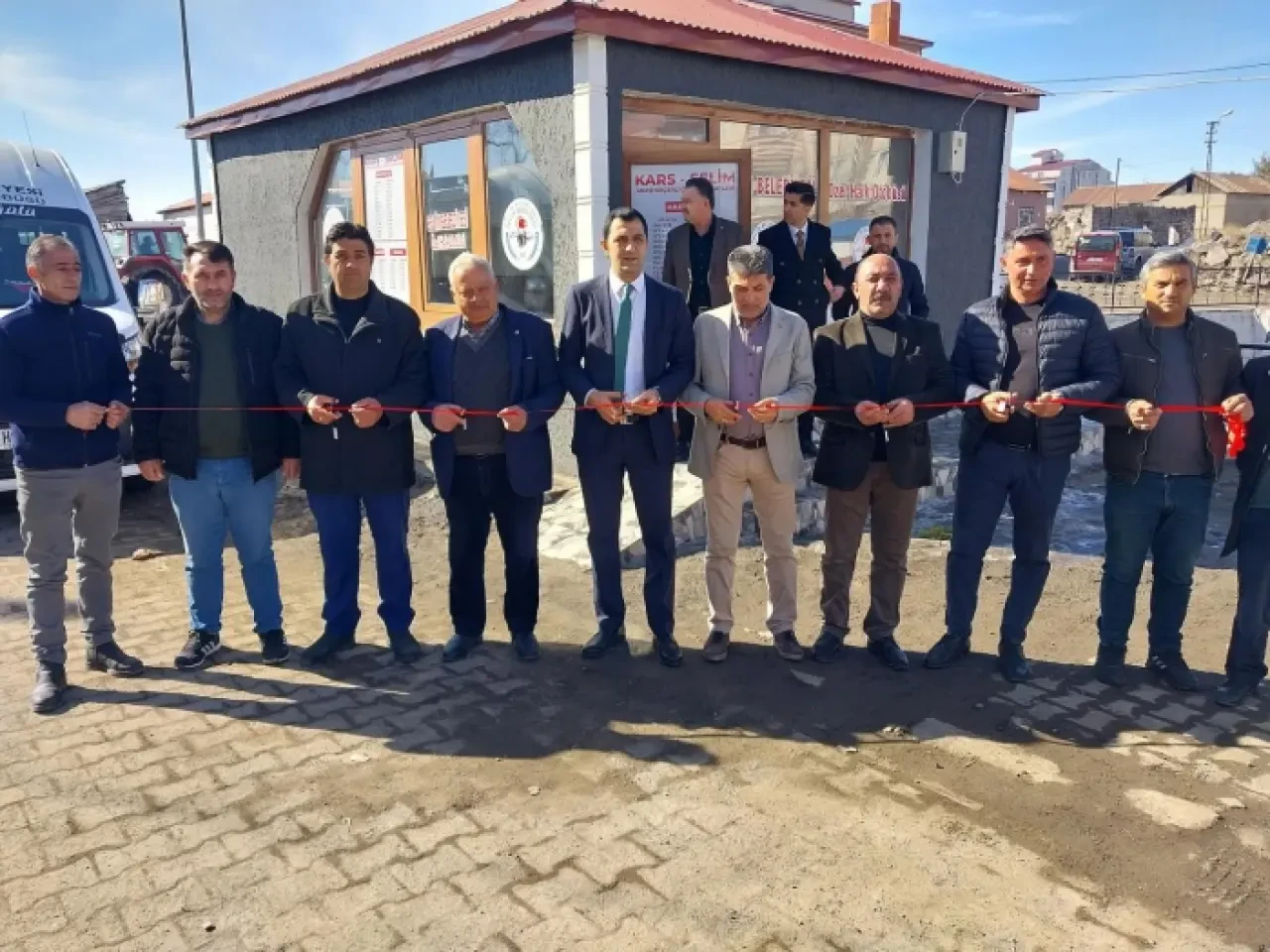 Selim İlçesinde 19 Yeni Araç ve Durak Hizmete Alındı!