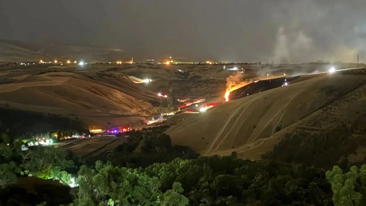 Eymir Gölü Yakınlarında Çıkan Yangının Nedeni Havai Fişek Kullanımı