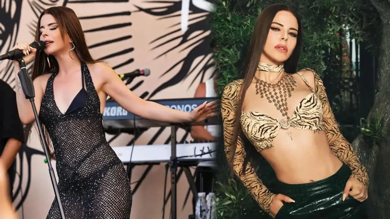 Simge Sağın, Konser Öncesi Doğal Pozlarıyla Dikkat Çekti