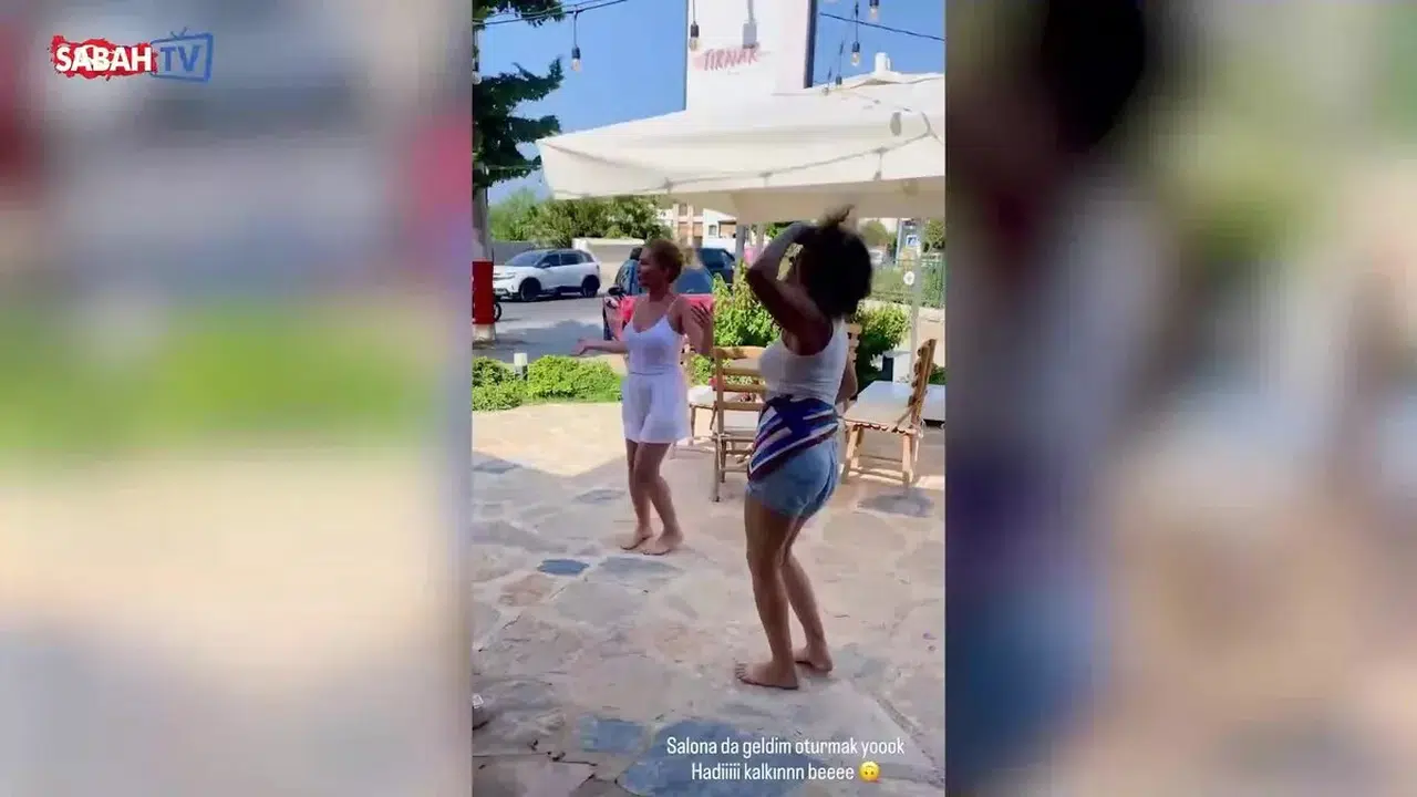 Bodrum'da Olaylı Anlar: Dilan Çıtak Yalın Ayak Oynarken Kendinden Geçti