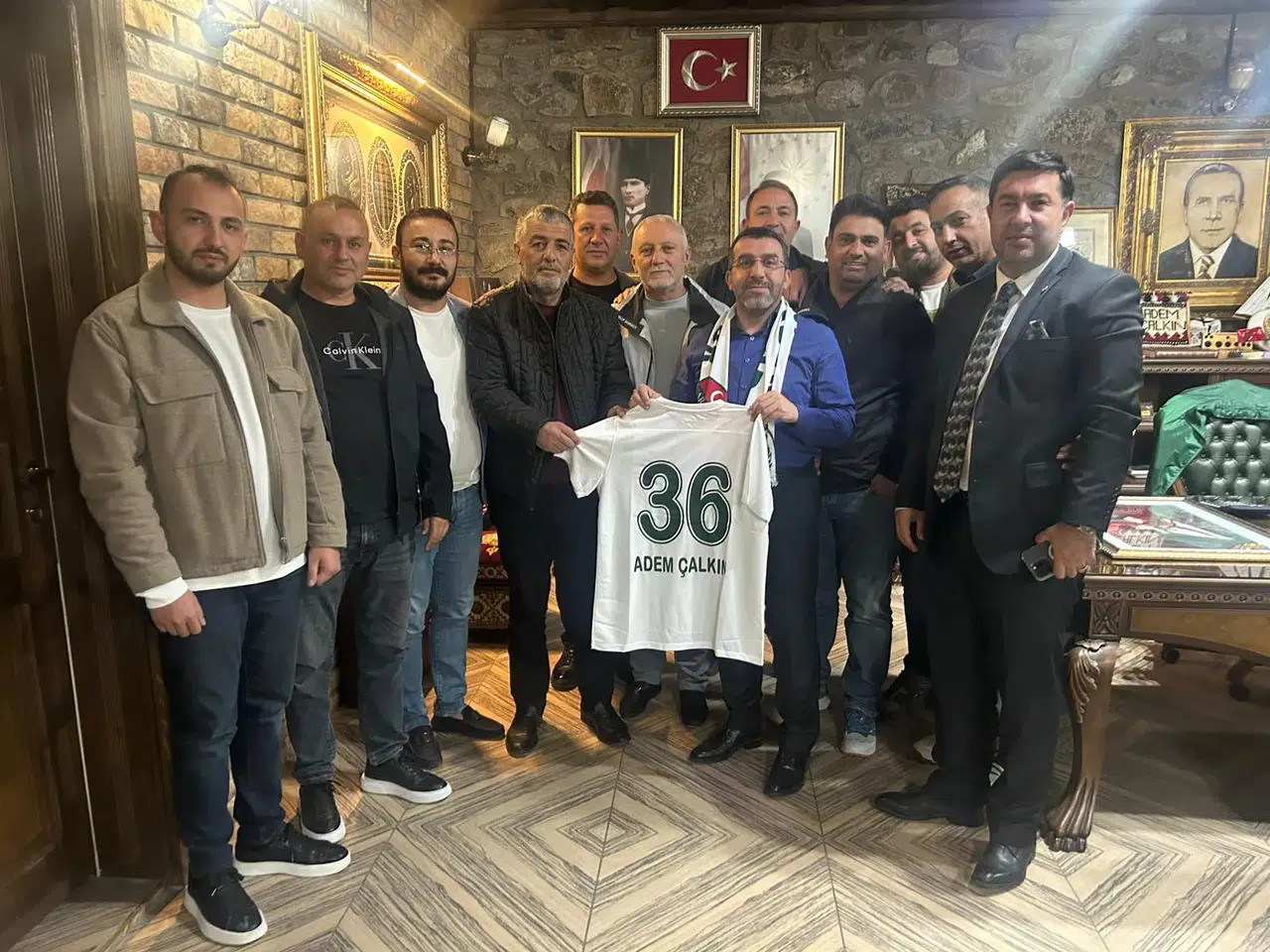 Kars 36 Spor Kulübü’nden Milletvekili Adem Çalkın’a Ziyaret.