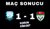Dersim Spor ve Kars 36 Spor 1-1 berabere kaldı, Puan Kaybına devam.