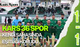 Kars 36 Spor ile Arhavi 08 Spor 1-1 Berabere Kaldı