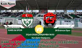 Kars 36 Spor, Ziraat Kupası'nda 24 Erzincan Spor ile mücadeleye hazırlanıyor!