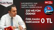 Kars Belediye Başkanı, 1. yıl değerlendirmesini yaptı