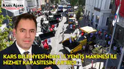 Kars Belediyesi'nden 15 Yeni İş Makinesi ile Hizmet Kapasitesini Artırdı