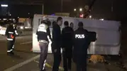 Ümraniye TEM Otoyolu'nda Servis Aracı Devrildi: 8 Yaralı