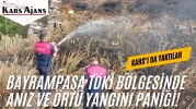 Kars'ta Anız Yangını Paniği: İtfaiye Hızla Müdahele Etti!