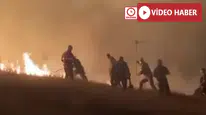 Kars-Ermenistan Sınırında Askerler Birlikte Yangına Müdahale Etti