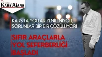 Kars Belediyesi, Yeni Araçlarla Asfalt Yol Yapım Çalışmalarına Başladı