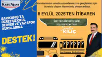 Sarıkamış'ta Ücretsiz Okul Servisi ve Yaz Spor Kursları Başlatılıyor