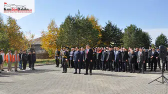 Akyaka'da 29 Ekim Cumhuriyet Bayramı coşkuyla kutlandı.