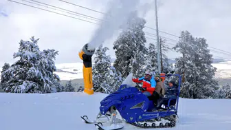 Sarıkamış Kayak Merkezi yeni sezon için hazırlıklarını tamamlıyor
