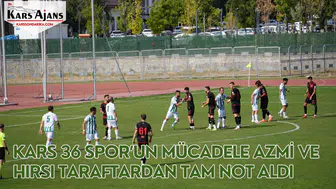 Kars 36 Spor’un Mücadelesi İle Gelecek İçin Umut Verdi