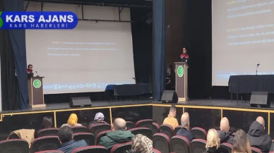 Kars'ta Okul Kantininde Çalışanlara Hijyen Konusunda Eğitim Verildi
