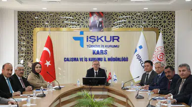Kars'ta İstihdam ve Mesleki Eğitim Toplantısı Yapıldı