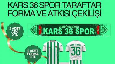 Kars 36 Spor İçin Büyük Çekiliş Başladı: Forma ve Atkı Hediye
