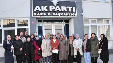 AK Parti Kars’tan 25 Kasım’da Kadına Şiddete Karşı Net Mesaj