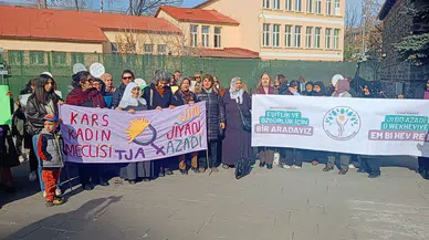 Kars DEM Parti’den 25 Kasım’da Kadına Şiddete Karşı Sert Mesaj