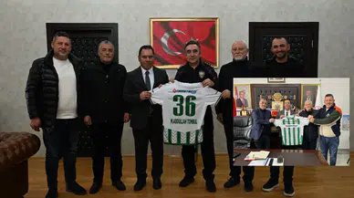 Kars 36 Spor Kulübü, İl Emniyet ve Gençlik Spor Müdürünü Ziyaret Etti