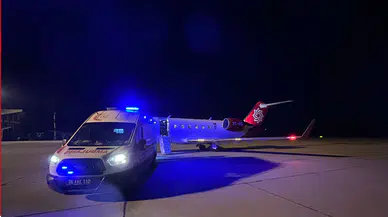 Kars’ta 44 Günlük Bebek Ambulans Uçakla Ankara’ya Sevk Edildi