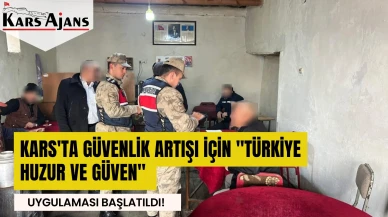 Kars'ta Geniş Çaplı Güvenlik Denetimi: 2196 Kişi Sorgulandı, 7 Gözaltı