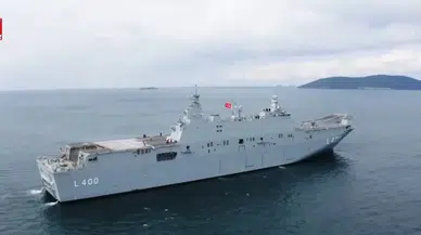 TCG Anadolu Zafer Yolculuğuna Çıktı: Başkan Erdoğan'dan Özel Paylaşım