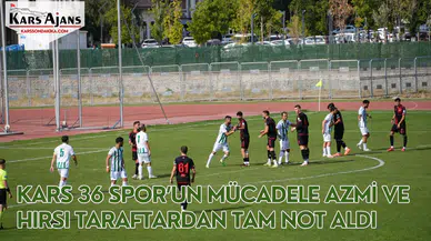 Kars 36 Spor’un Mücadelesi İle Gelecek İçin Umut Verdi