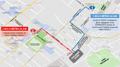 Kars'ta 2026 Yılı için Toplantı ve Gösteri Yürüyüşü Alanları Belirlendi