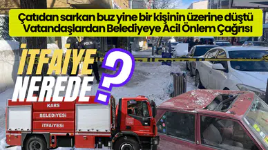 Kars'ta Düşen Buzlar Yaralanmalara Yol Açtı, Vatandaşlar Önlem İstiyor