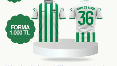 Kars 36 Spor, Yeni Sezon İçin Forma ve Atkıyı Satışa Çıkardı