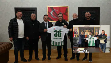 Kars 36 Spor Kulübü, İl Emniyet ve Gençlik Spor Müdürünü Ziyaret Etti