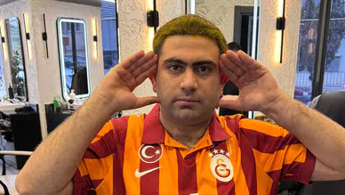 Galatasaraylı Genç, Mauro Icardi'ye Benzerlik İçin Saçlarını Sarıya Boyadı