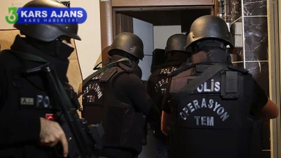 Kars'ta  FETÖ Üyelerine Operasyon: Çok Sayıda Kişi Gözaltında