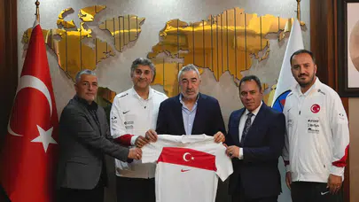 TFF Genç Milli Takımlar Heyeti Kars'ta U14 Seçmeleri için önemli ziyaretlerde bulundu