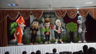 Sarıkamış’ta “Akıllı Tavşan Momo” Çocuklarla Buluştu