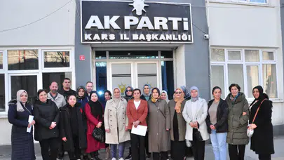 AK Parti Kars’tan 25 Kasım’da Kadına Şiddete Karşı Net Mesaj