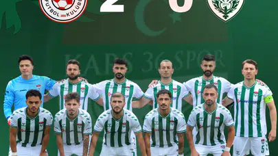 Kars 36 Spor, Doğubayazıt FK'ya karşı sezonun ilk mağlubiyetini aldı