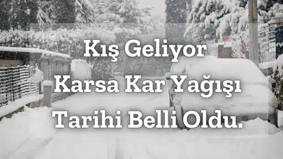 MGM’den Uyarı: Pazartesi 13 İlde Yoğun Kar Yağışı Bekleniyor